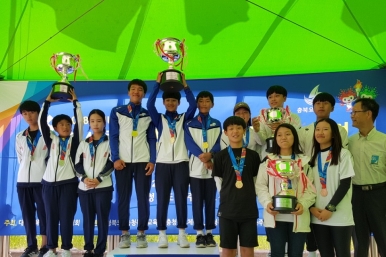 경남요트선수단, 전국소년체전 단체전 금메달